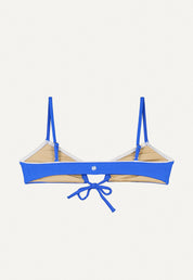 Bikini Top "Joran" in deep sea blue pique