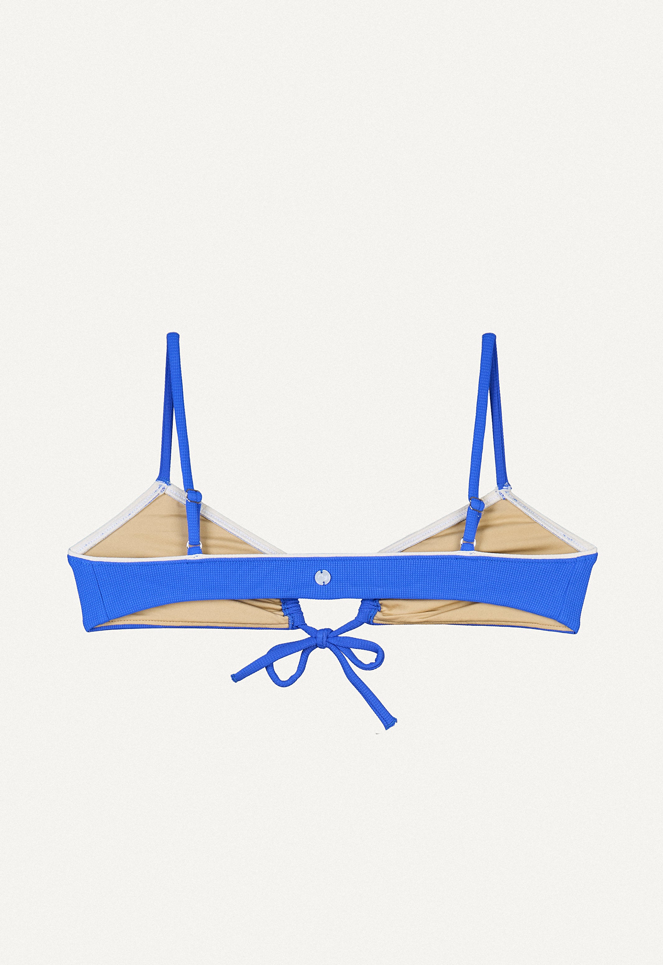 Bikini Top "Joran" in deep sea blue pique