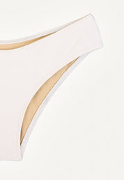Bikini Hose „Calima“ in Cremeweiss Piqué