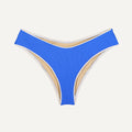 Bikini Hose „Calima“ in Tiefseeblau Piqué