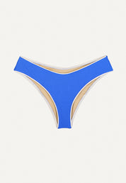 Bikini Hose „Calima“ in Tiefseeblau Piqué