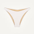 Bikini Hose „Notos“ in Cremeweiss Piqué