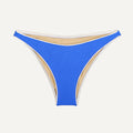 Bikini Hose „Notos“ in Tiefseeblau Piqué