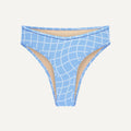 Bikini Hose „Calima“ in Blue Pool Print Frottee