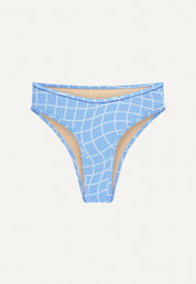 Bikini Hose „Calima“ in Blue Pool Print Frottee
