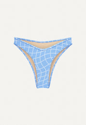 Bikini Hose „Notos“ in Blue Pool Print Frottee