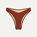 Bikini Hose „Notos“ in Terrakotta Frottee