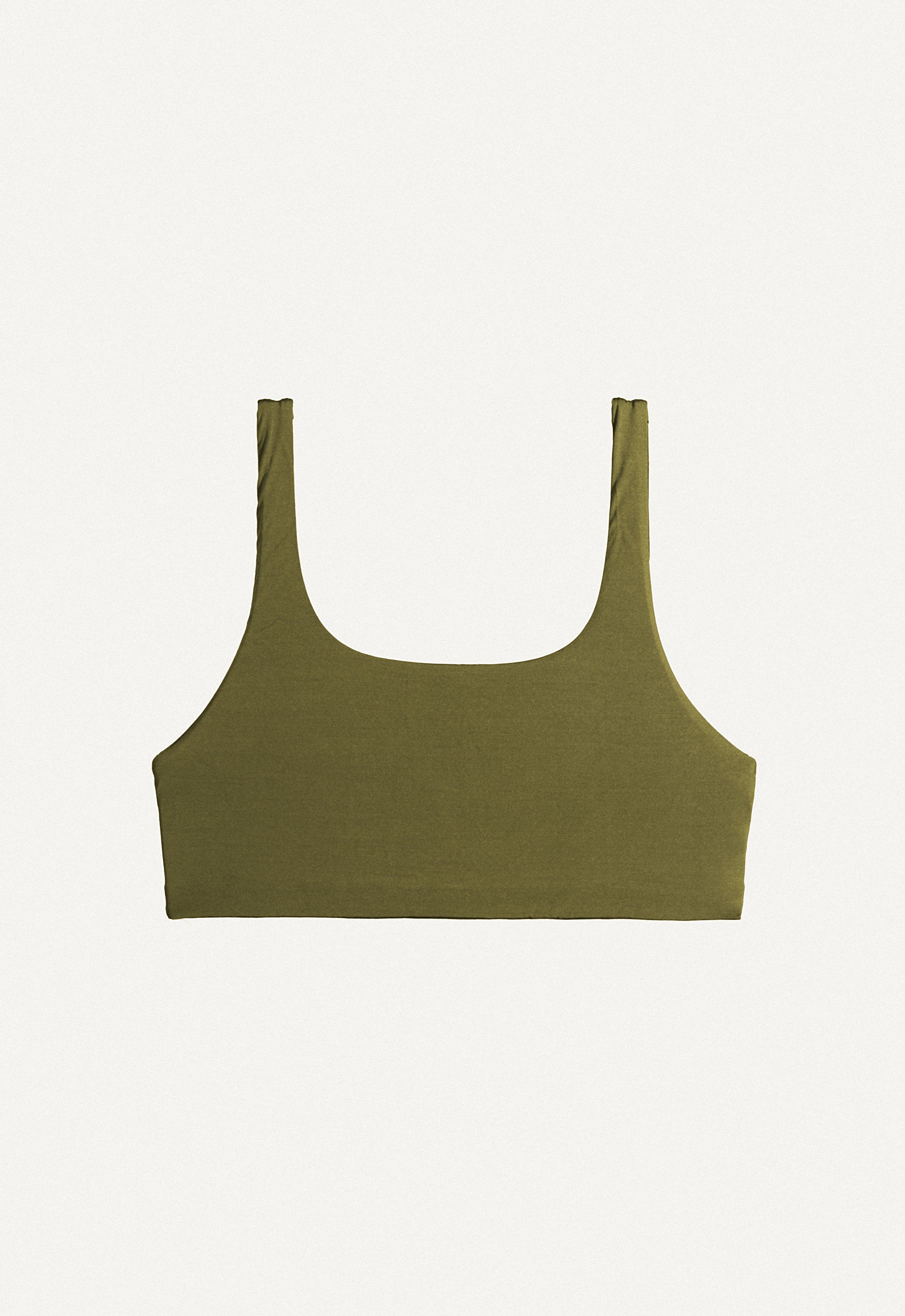 Bikini Top "Vento" pine green shine