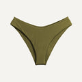 Bikini Hose „Calima“ in Piniengrün Shiny