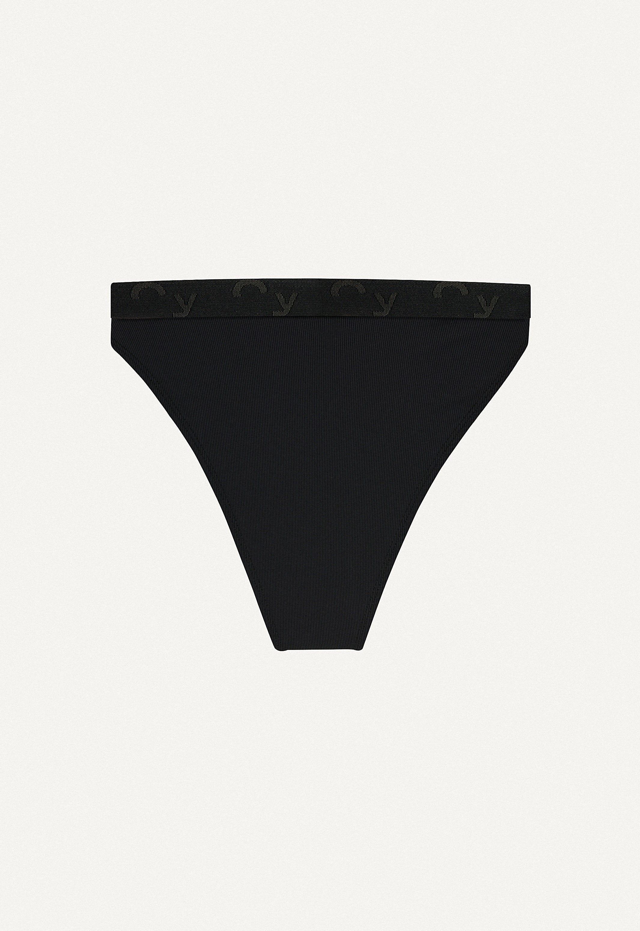 Bikini Bottom "Notos Dyn." in black rib