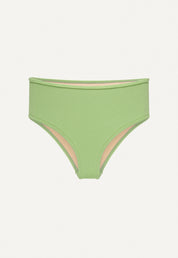 Bikini Hose „Samun“ in Lindgrün Frottee