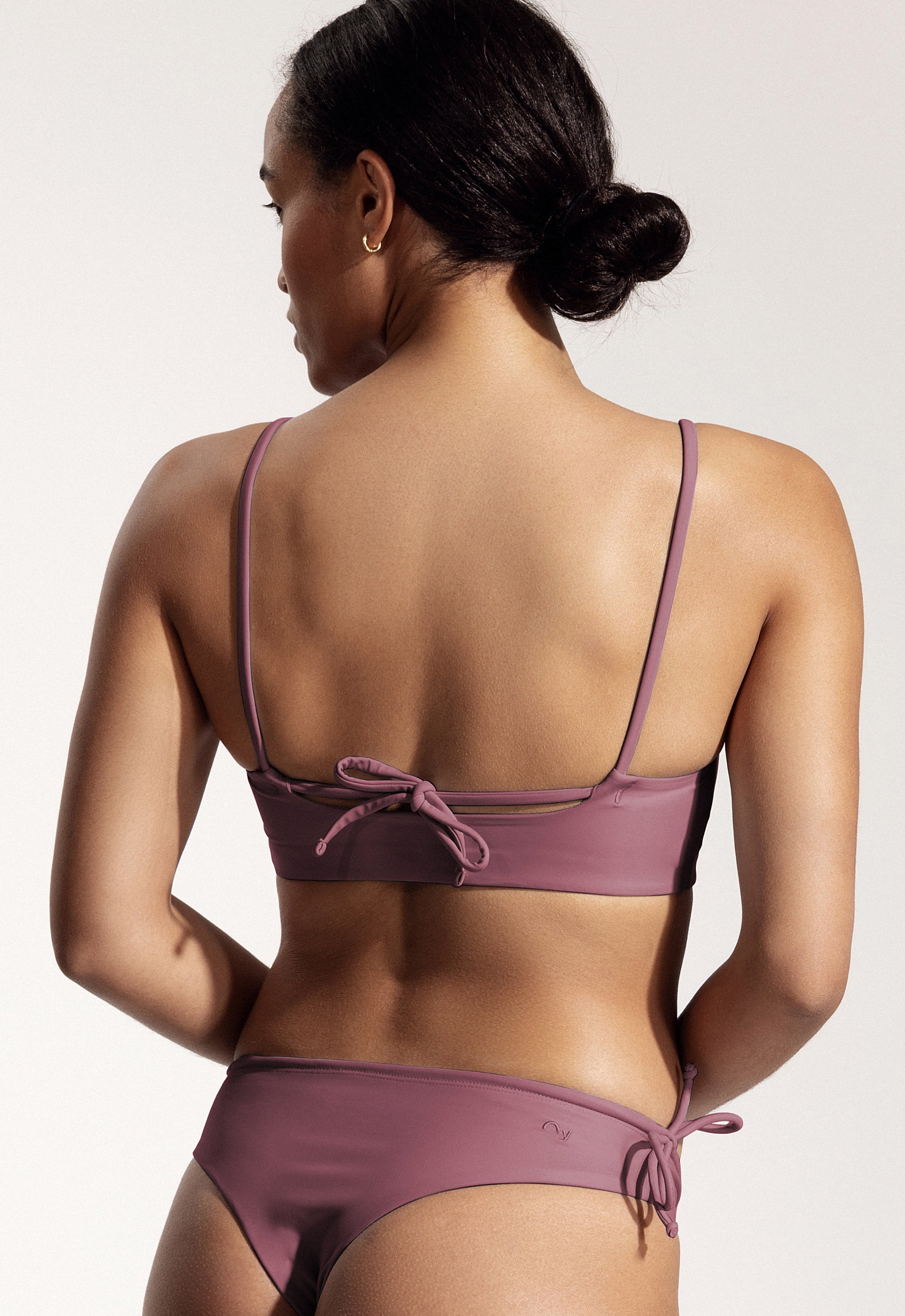 Surf Bikini Oberteil „Buri“ in Sunset Violett