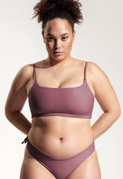Surf Bikini Oberteil „Buri“ in Sunset Violett