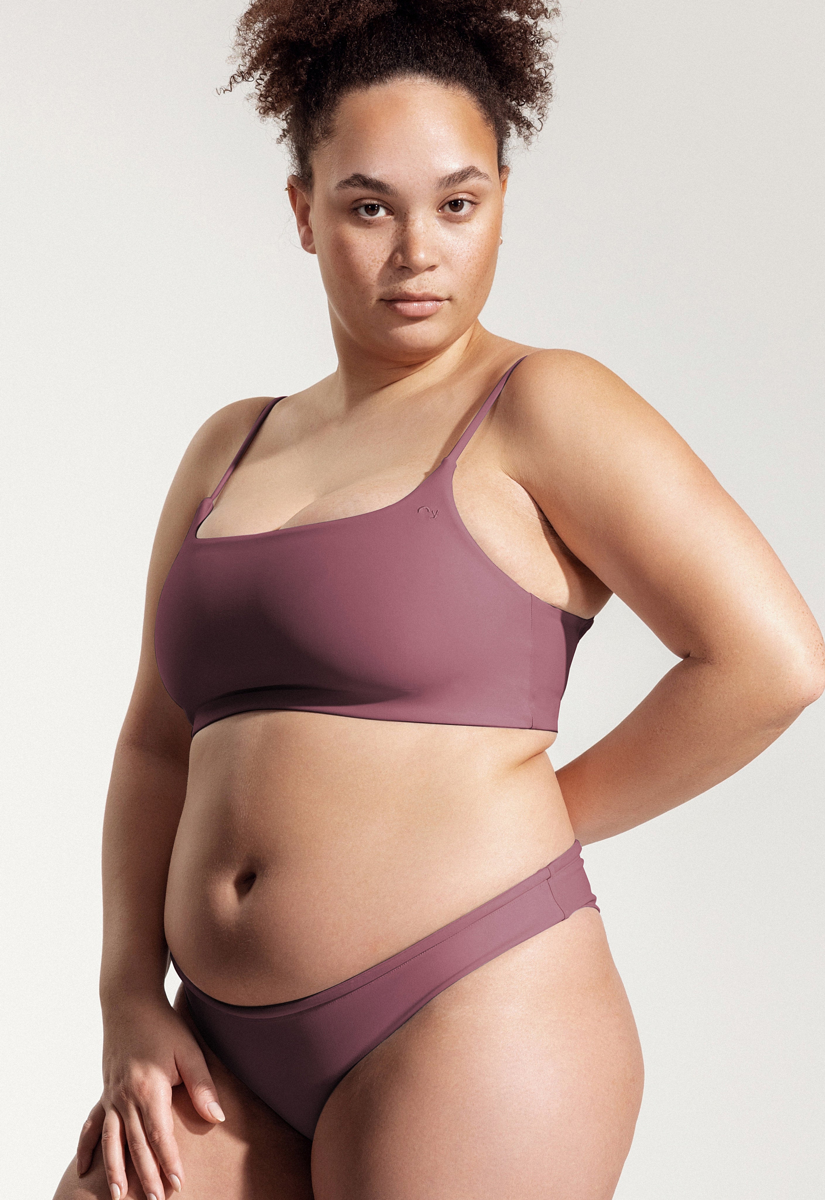 Surf Bikini Oberteil „Buri“ in Sunset Violett