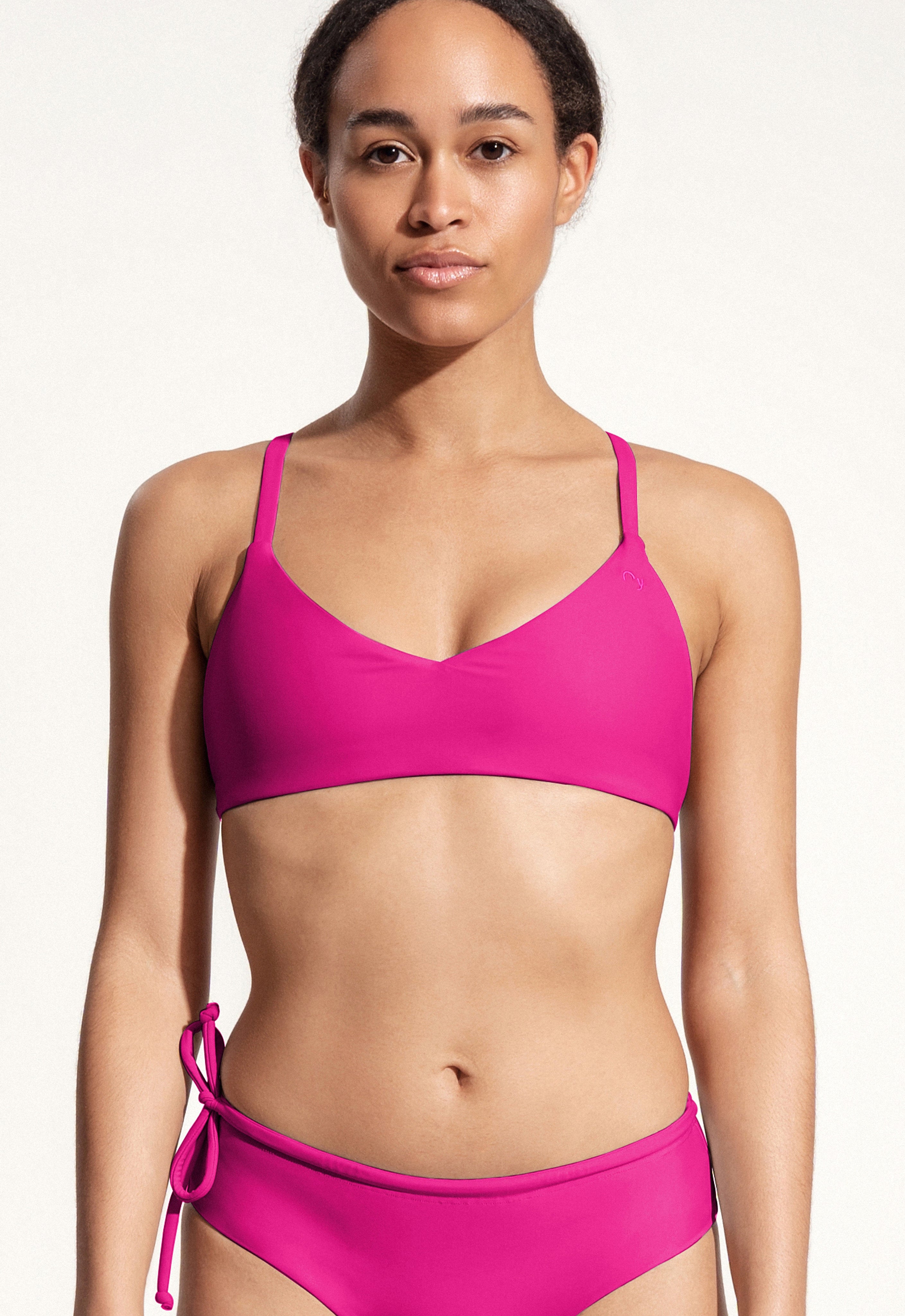 Surf Bikini Oberteil „Dace“ in Magenta