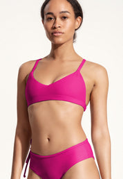 Surf Bikini Oberteil „Dace“ in Magenta