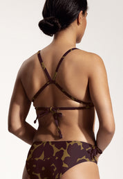 Surf Bikini Oberteil „Esox“ in Hibiskus Print