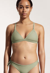 Surf Bikini Oberteil „Esox“ in Salbeigrün