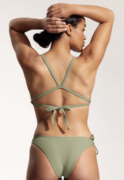 Surf Bikini Oberteil „Esox“ in Salbeigrün