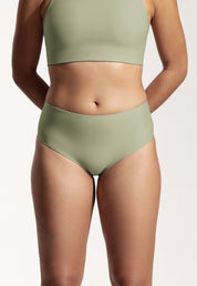 Surf Bikini Hose „Fugu“ in Salbeigrün