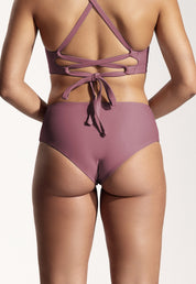 Surf Bikini Hose „Fugu“ in Sunset Violett