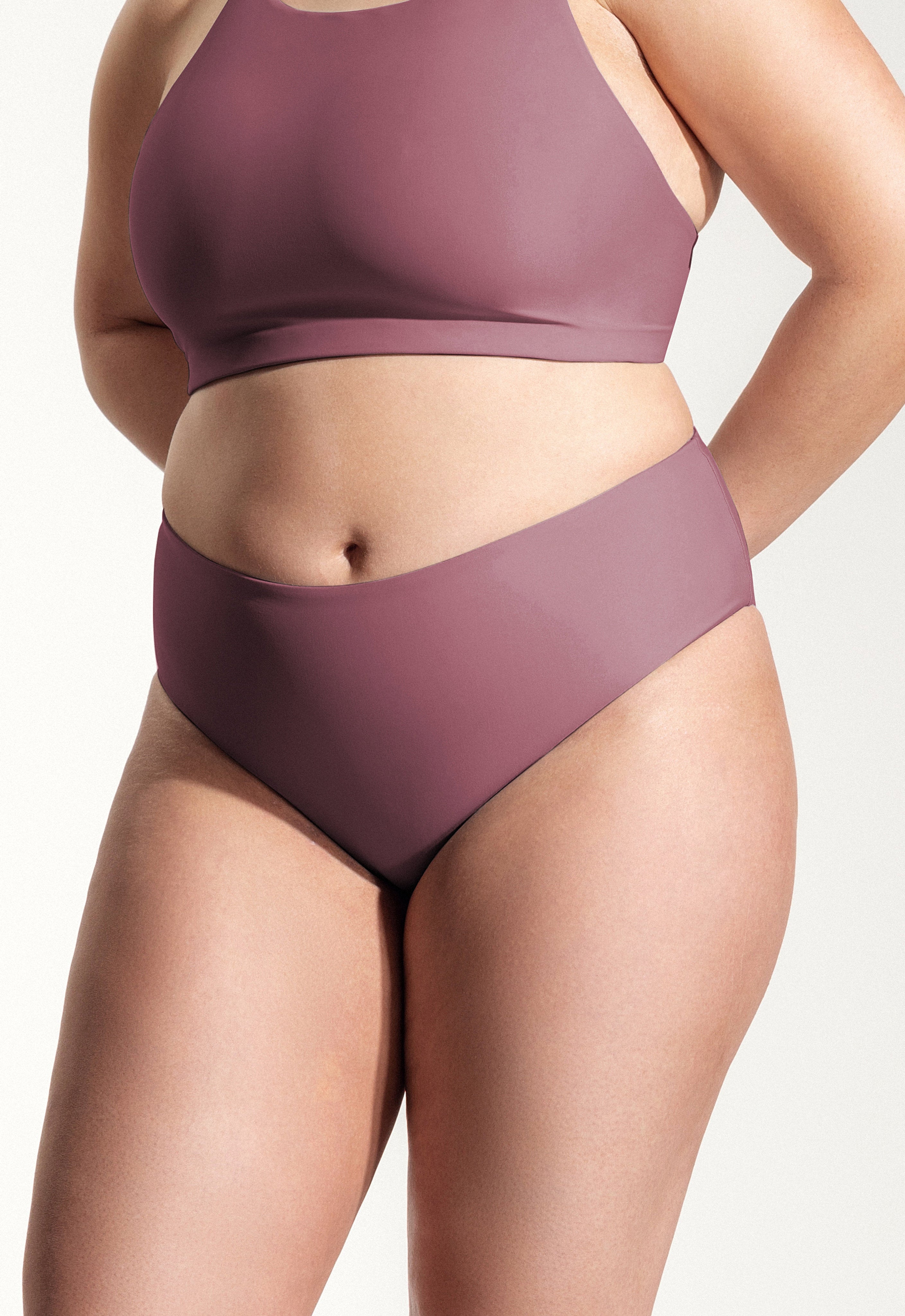 Surf Bikini Hose „Fugu“ in Sunset Violett