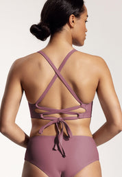 Surf Bikini Oberteil „Goby“ in Sunset Violett