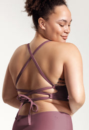 Surf Bikini Oberteil „Goby“ in Sunset Violett