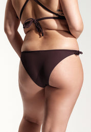 Surf Bikini Hose „Mako“ in Auberginenviolett