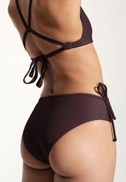 Surf Bikini Hose „Opah“ in Auberginenviolett