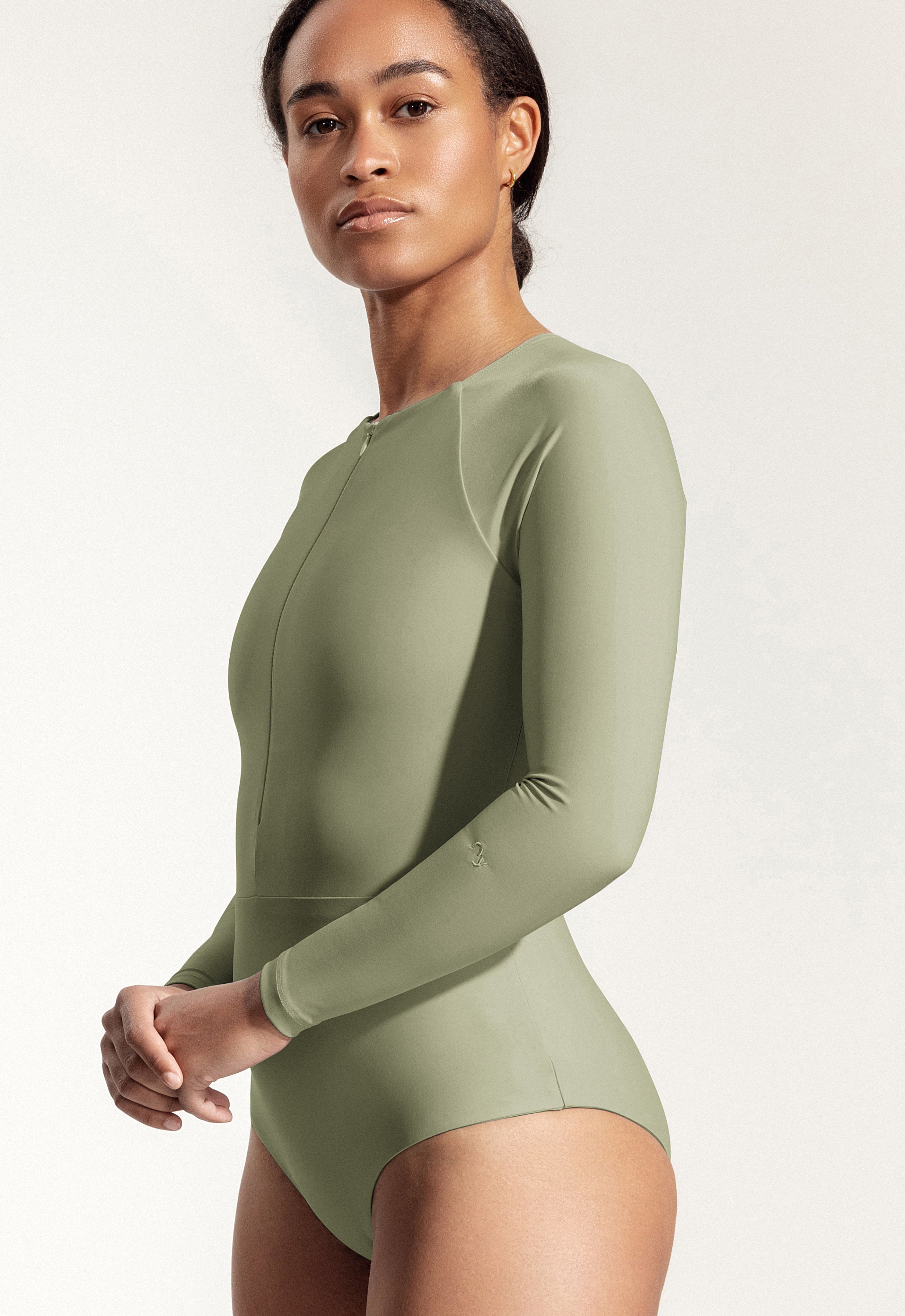 Surfanzug „Orfe“ in Salbeigrün