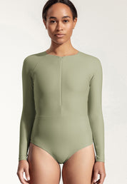 Surfanzug „Orfe“ in Salbeigrün