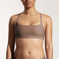 Surf Bikini Oberteil „Buri“ in Braun
