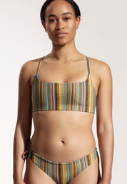 Surf Bikini Oberteil „Buri“ mit Solar Ray Print