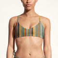 Surf Bikini Oberteil „Dace“ mit Solar Ray Print