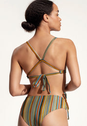 Surf Bikini Oberteil „Dace“ mit Solar Ray Print