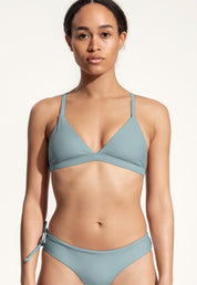 Surf Bikini Oberteil „Esox“ in Eisblau