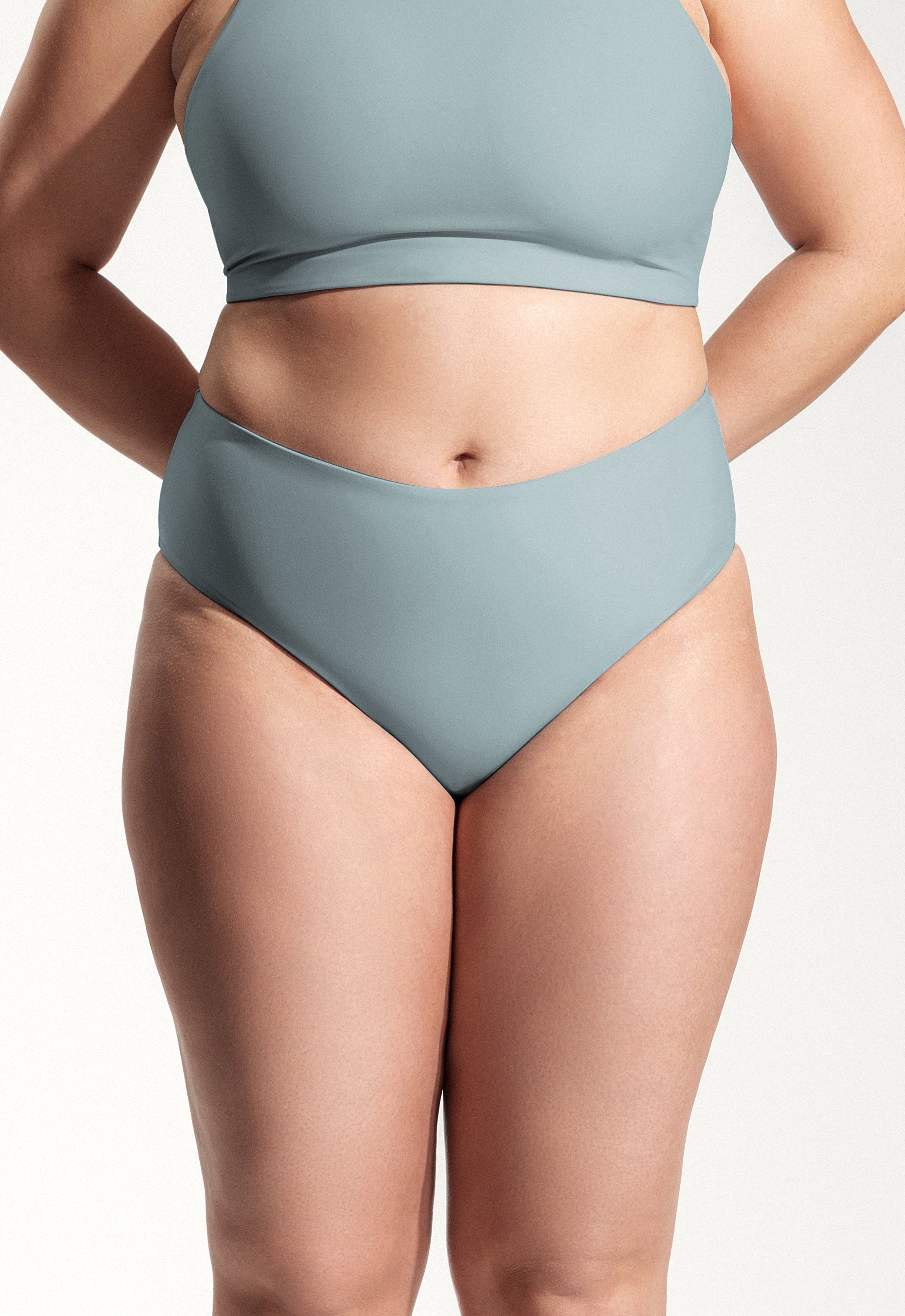 Surf Bikini Hose „Fugu“ in Eisblau