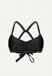 Surf Bikini Oberteil „Hoki“ in Schwarz