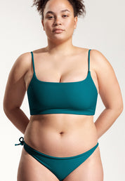 Surf Bikini Oberteil „Buri“ in Petrolblau