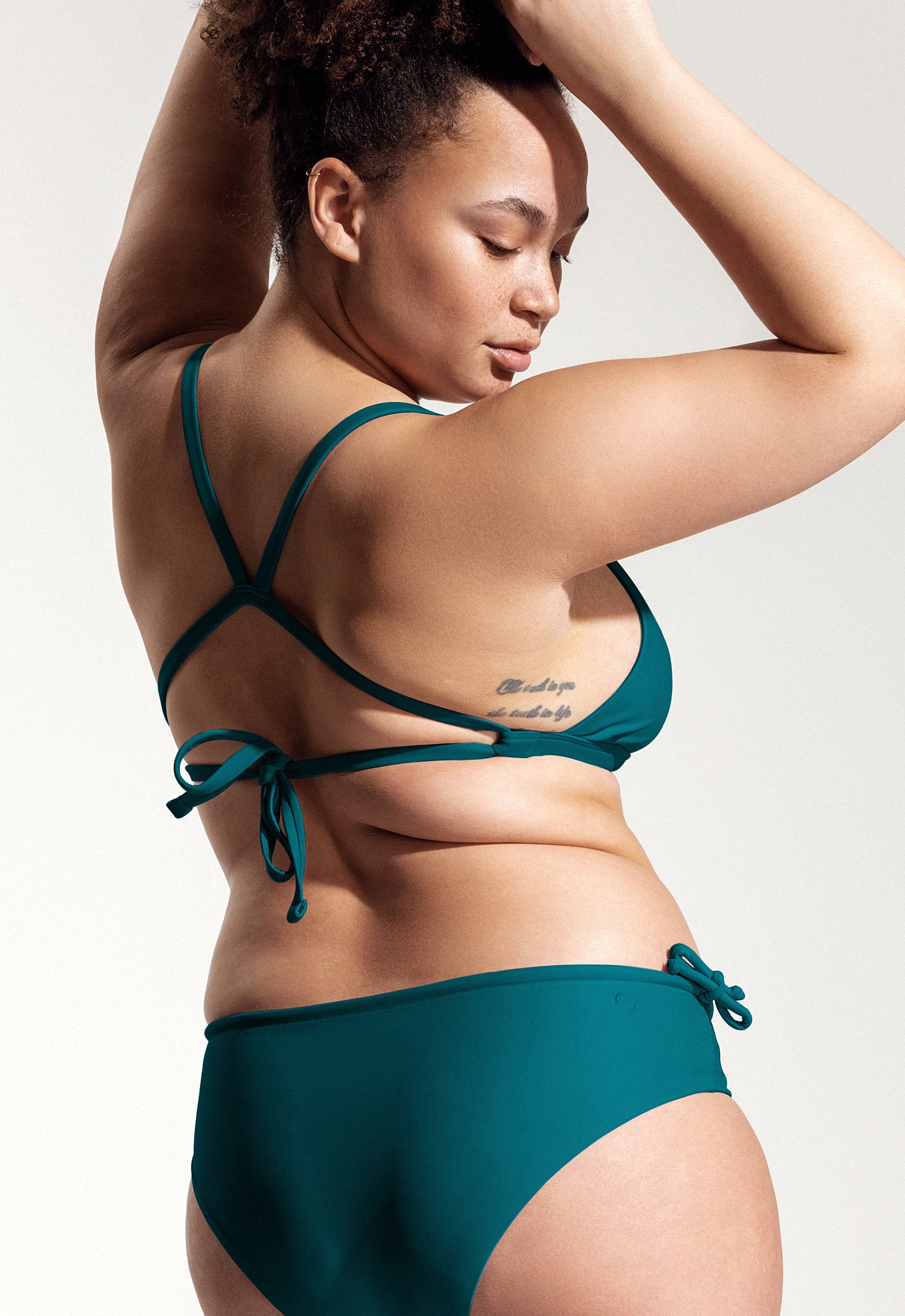 Surf Bikini Oberteil „Esox“ in Petrolblau