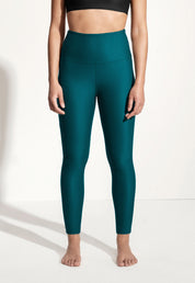 Surf & Yoga Leggings „Larimar“ in Petrolblau