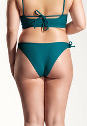 Surf Bikini Bottom "Mako" in petrol blue