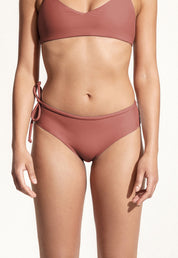 Surf Bikini Hose „Opah“ in Lehmrot