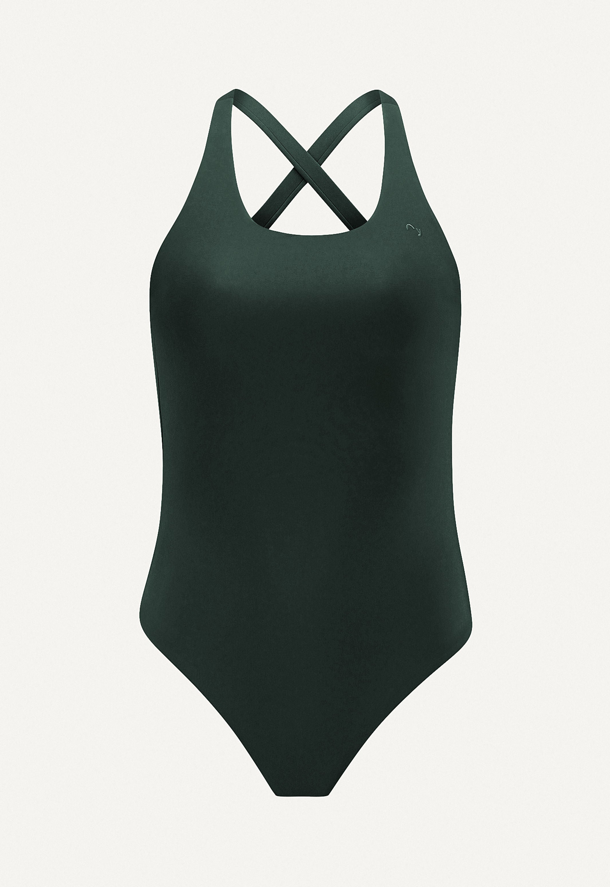 Surf Swimsuit "Kelt" in night green