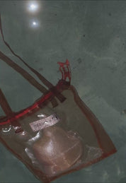 Meduse × Oy Tasche in Kupfer