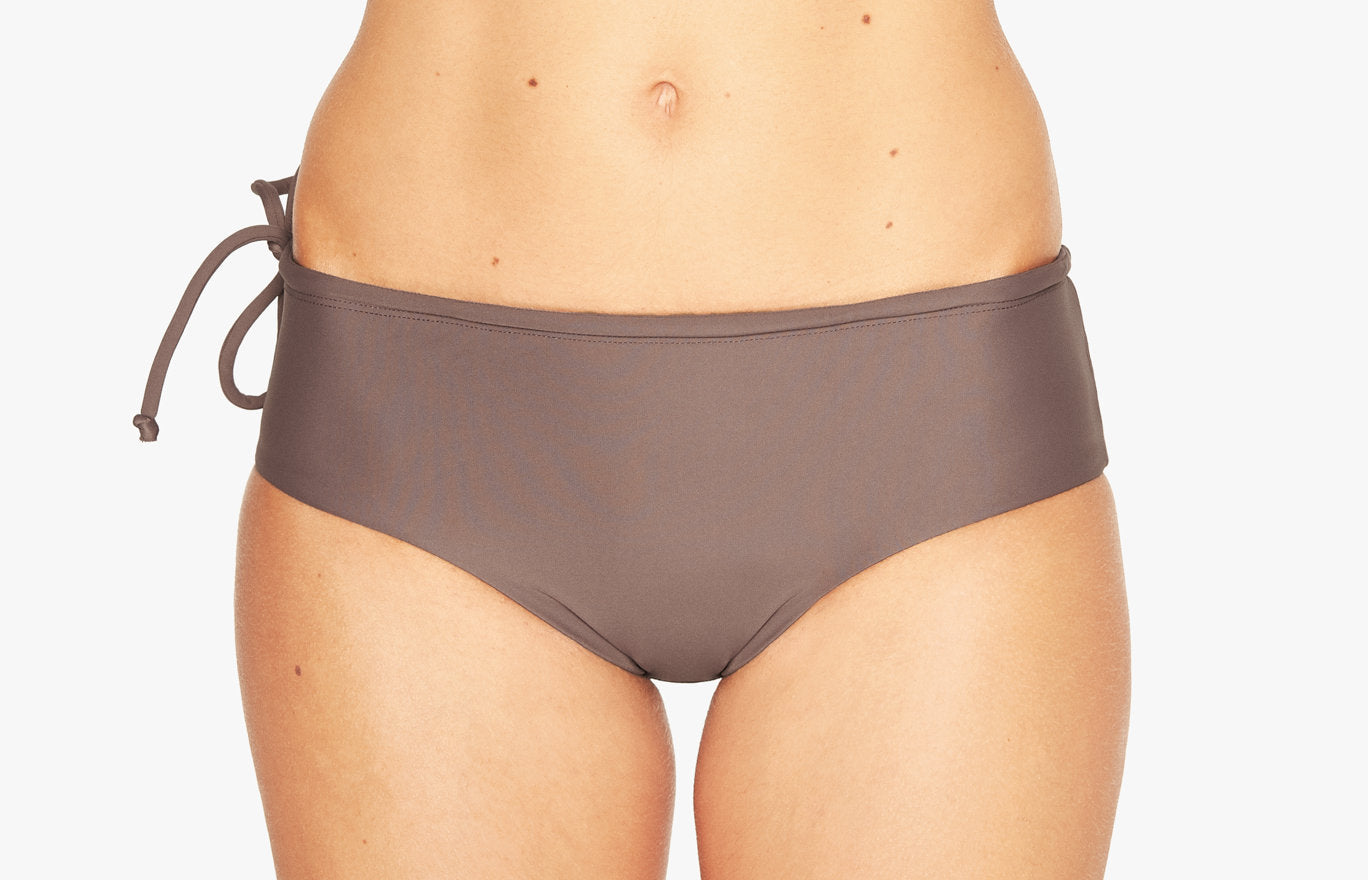 Surf Bikini Hose „Papua“ in Mauve Braun 1