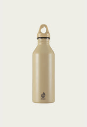 Oy × Mizu, 750ml Edelstahl Trinkflasche in Beige 