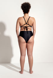 Surf Bikini Hose „Fugu“ in Schwarz 1