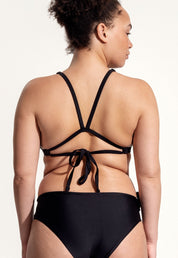 Surf Bikini Oberteil „Coho“ in Schwarz 2
